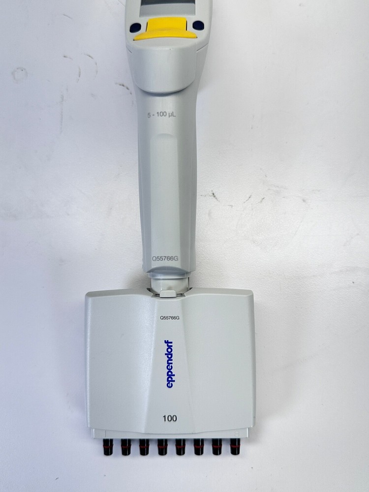 Eppendorf Xplorer Plus Variable Volume 8 Channel Motorized Pipette 5 -100 uL