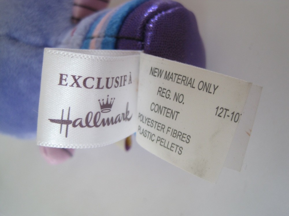 Hallmark Itty Bitty Purple Star Bug 4"