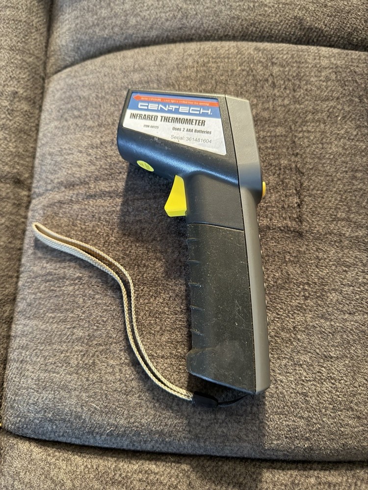 CEN-TECH 60725 Infrared Thermometer Laser Targeting