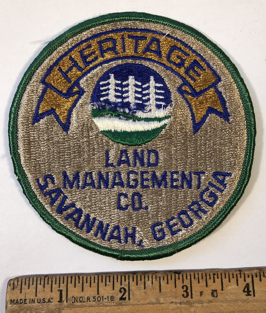 Vintage Heritage Land Management Company Savannah Georgia Patch Conservation