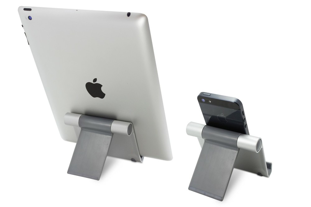TechMatte Mini Multi-Angle Aluminum Stand/Holder for Tablets & Smartphones