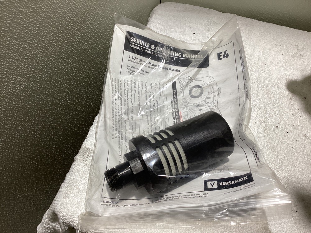 VersaMatic E4PA5F5T9 Pump. 1 1/2" Bolted Flange.