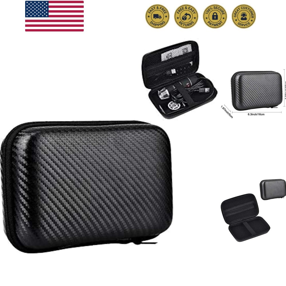 Versatile EVA Microscope Carrying Case - Zipper Closure & Accessory Compartment