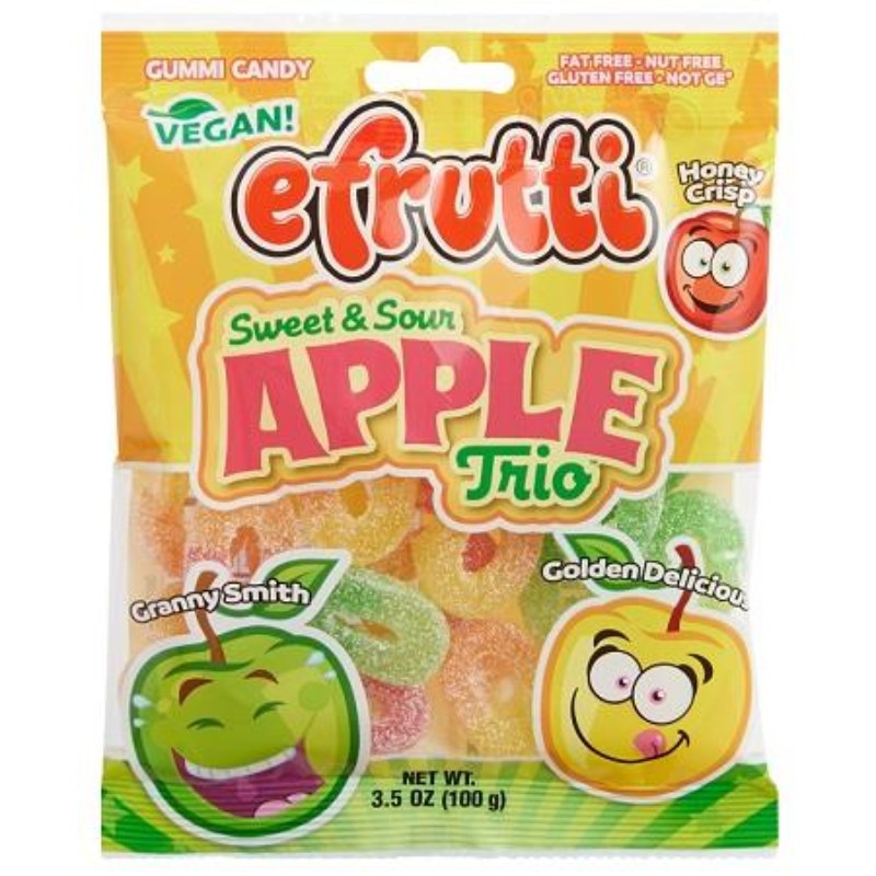 Efrutti Apple Trio Peg Bag