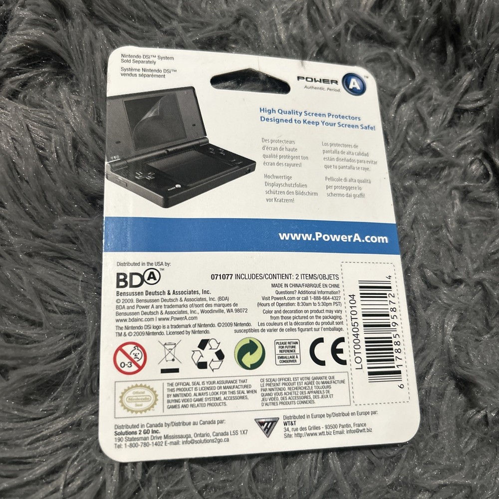 Nintendo DS screen protectors