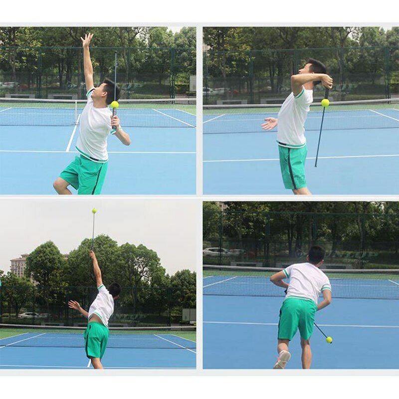 Self Study Ace Master Aid Tennis Training Equipment Serve Master Improve Tool