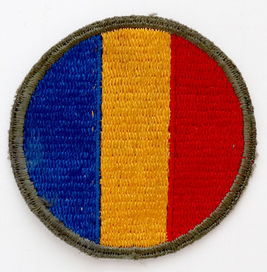 WW2 KOREAN WAR Vintage US ARMY REPLACEMENT & SCHOOL COMMAND Cloth PATCH