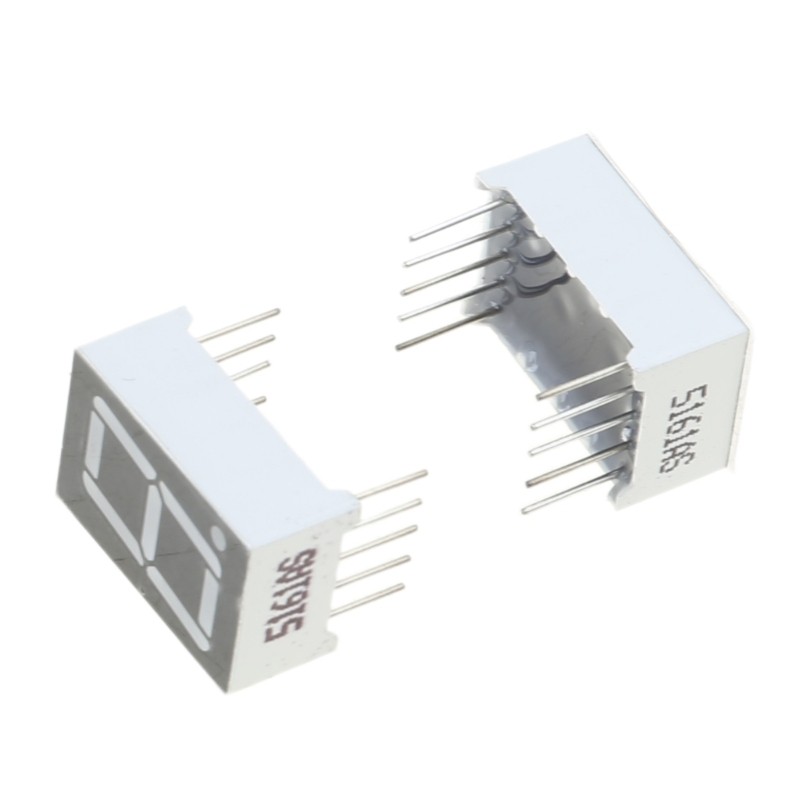 10PCS 0.56inch Digital Tube LED Display 1 Bit Display Common Anode / Cathodes