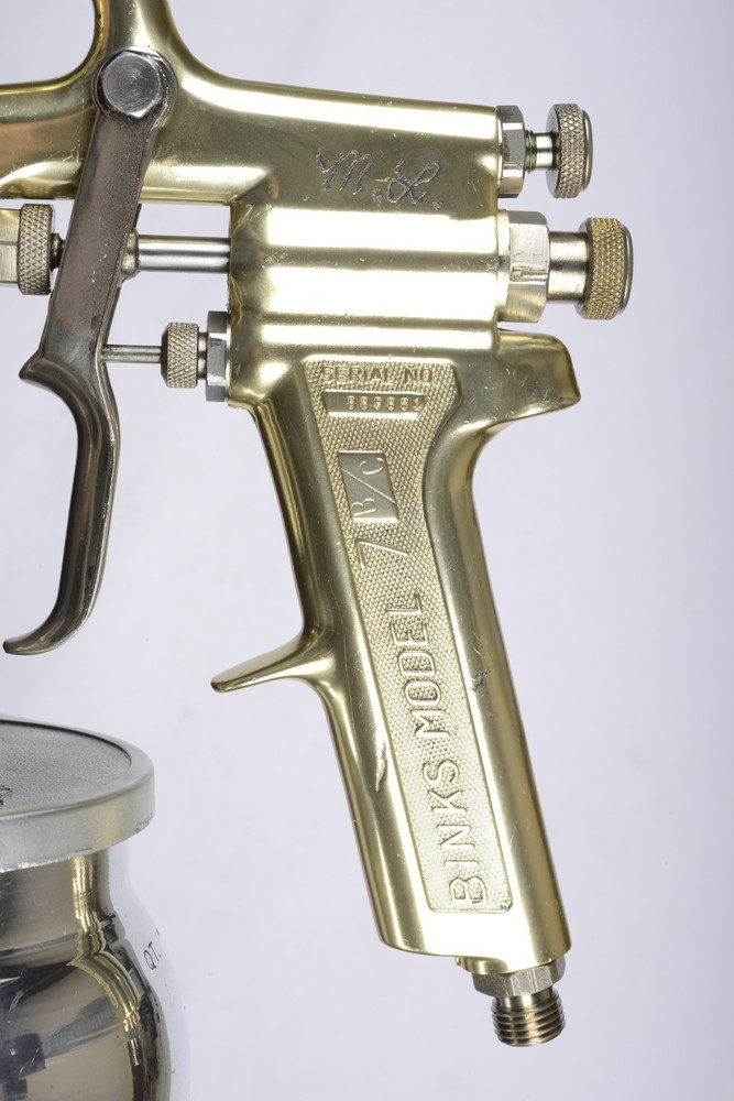 Binks Model 7 B/C Gold with drip proof 2 cup.