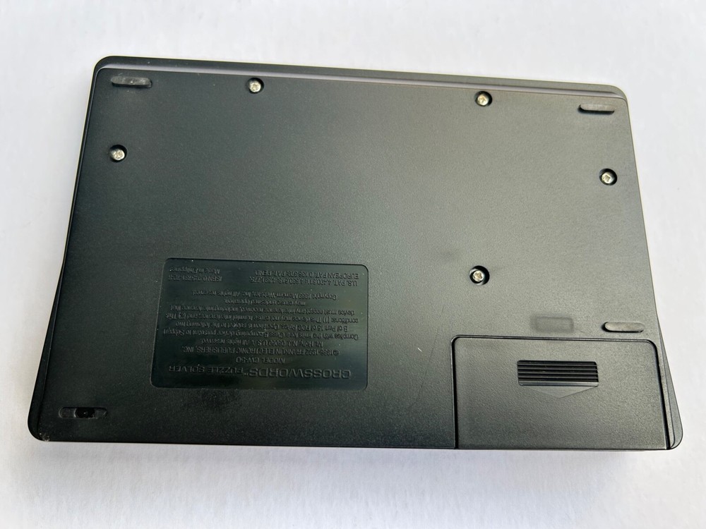 Franklin Electronics Crossword Puzzle Solver CW-50 Tested Working