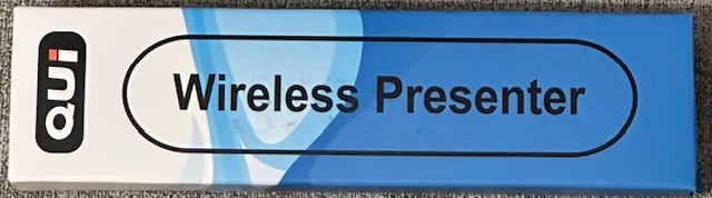Qui Wireless Presenter Remote Control for PowerPoint, Mac, Computer or Laptop