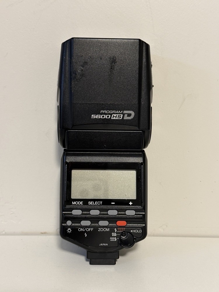 Minolta Program 5600HS D Shoe Mount Flash Minolta Sony Alpha DSLR