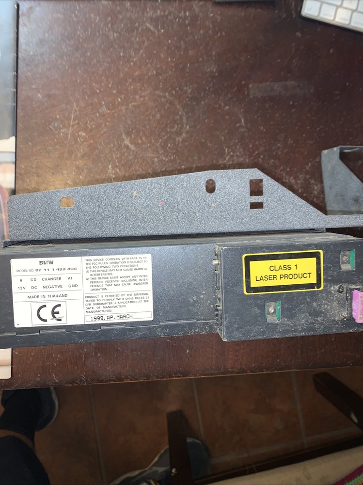 BMW E31 E32 E34 E36 E38 CD CHANGER 6 DISC PLAYER MAGAZINE UNIT MODULE CDX M91