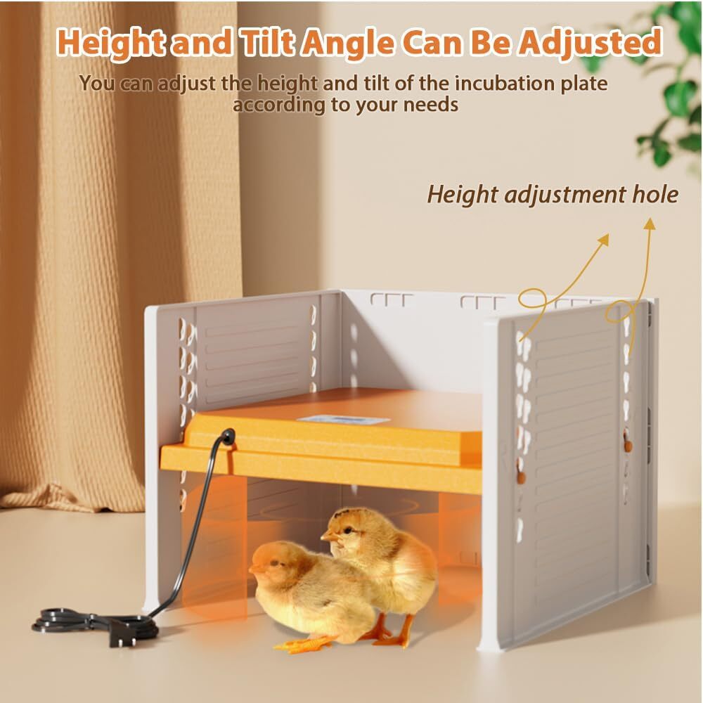 Chick Brooder Heating Plate Temperature Heater Adjustable Chicks Brooder Heater