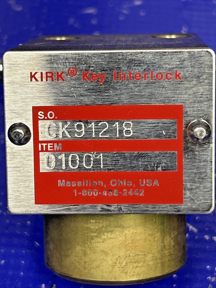 CK91218 Kirk Key Interlock🟦