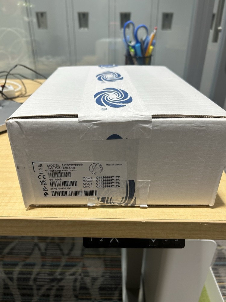 NEW Crestron DM-NVX-E20 4K60 4:4:4 HDR Network AV Encoder