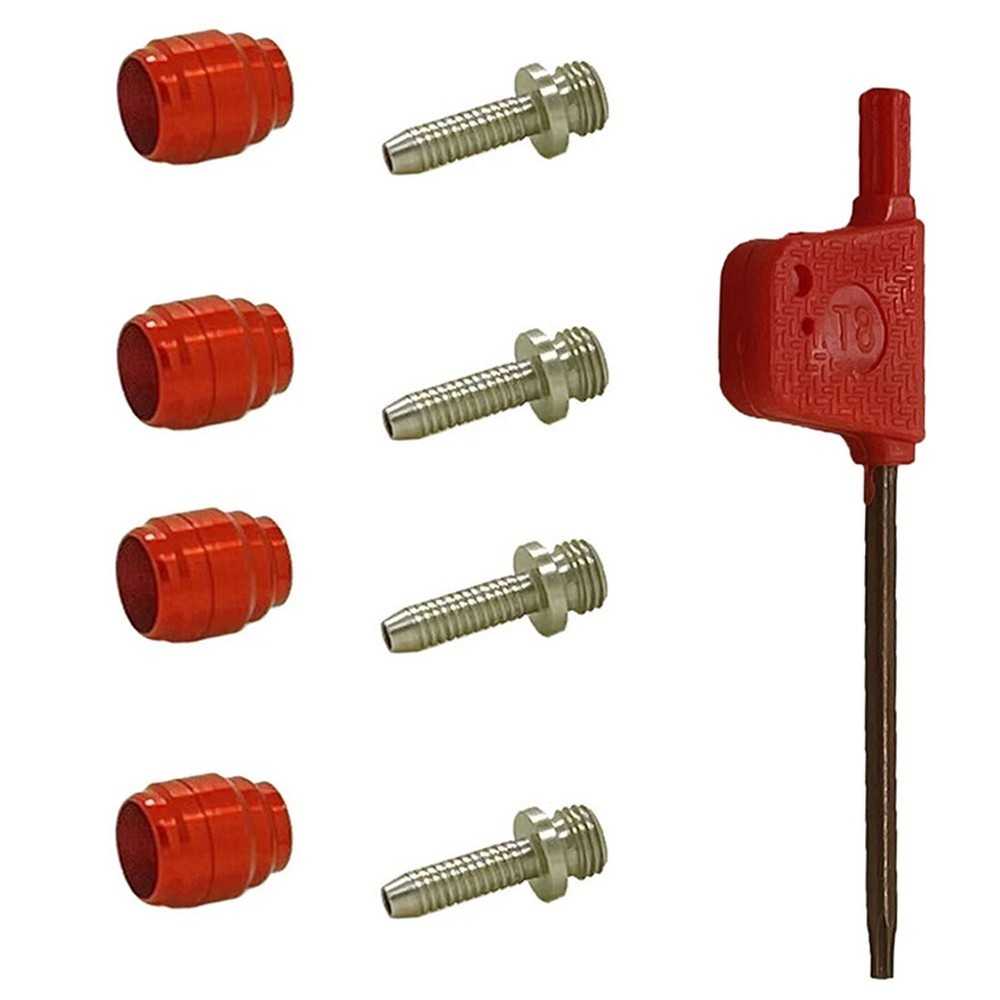 Secure Installation Brake Oil Needle Olive Head Set for Precise Braking
