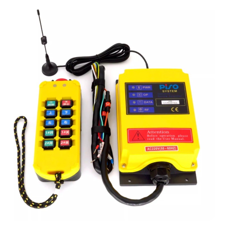 A10S 10 Keys Equipment Remote Control Industrial Wireless Remote Control