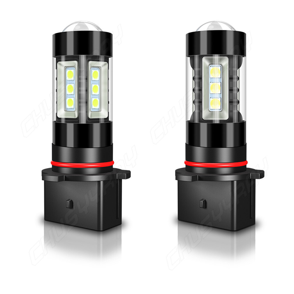 2x 12278 PSX26W LED Fog Light Bulbs 6000K WHITE FOR GMC Yukon XL 2015-2019 US