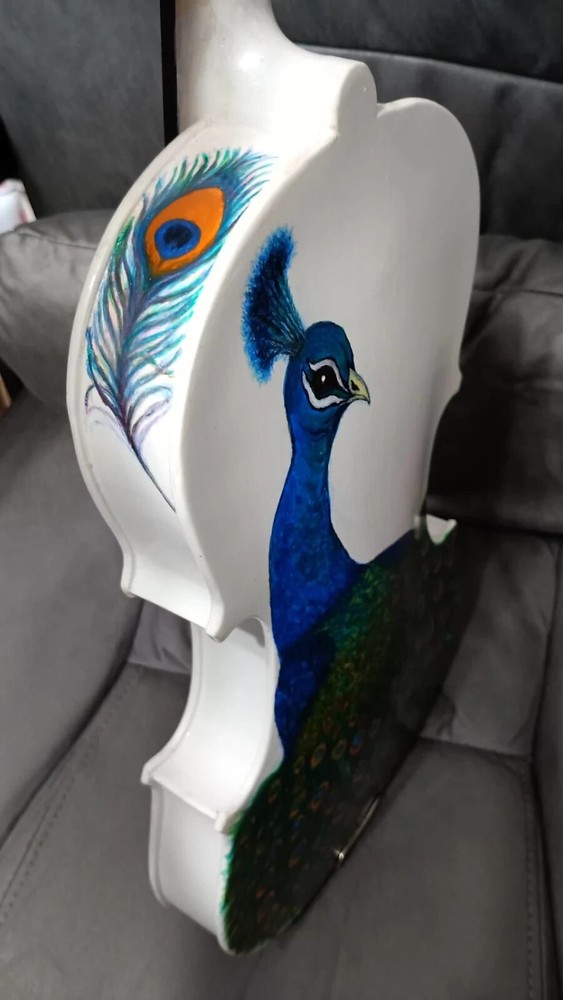 PEACOCK HAND-PAINTED SOLID SPRUCE TOP MAPLE BACK/SIDES VIOLIN 4/4