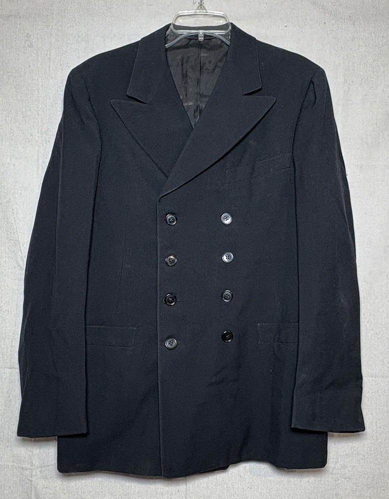 Vintage US Navy Issued Uniform Jacket Size 39 Long Jacket Union USA Made