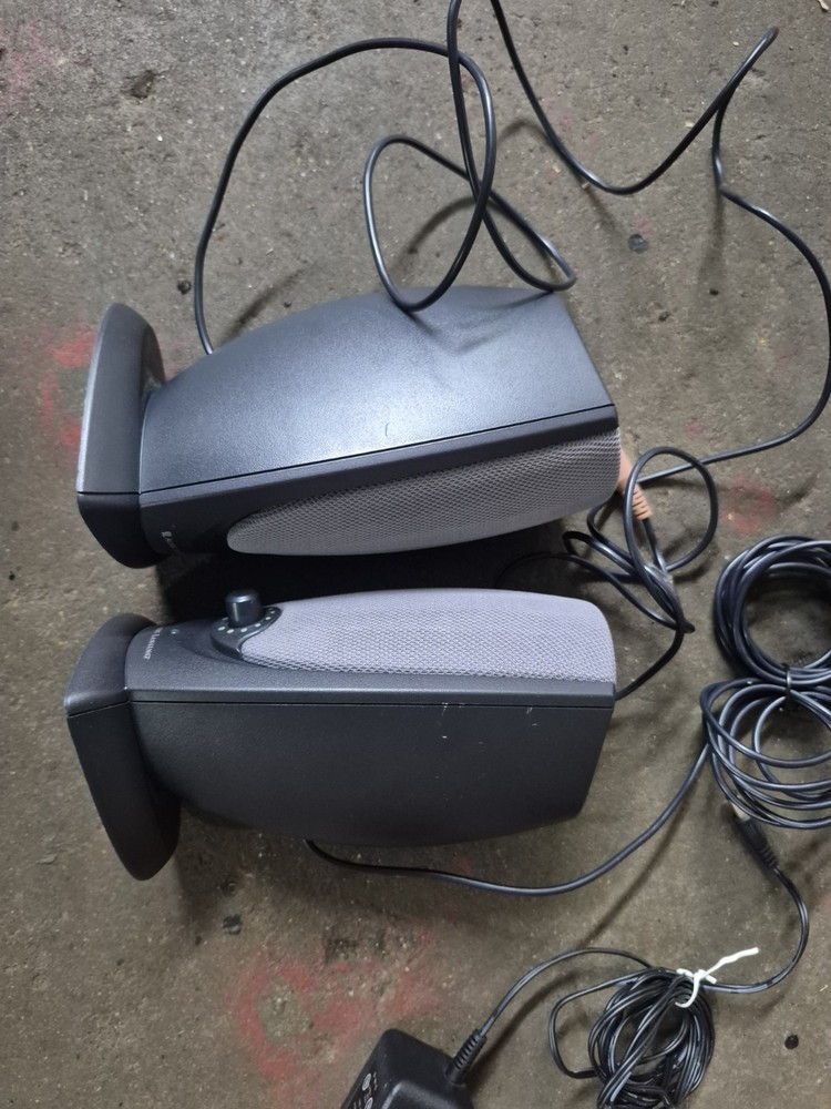 Vintage Altec Lansing Computer Desk Speakers