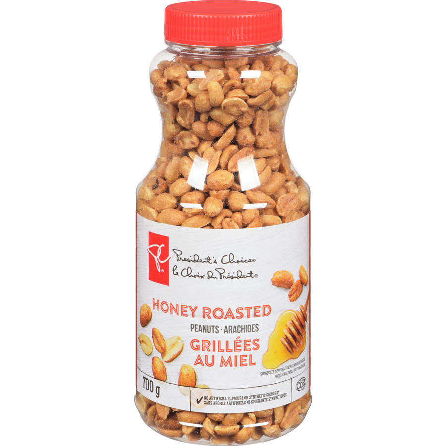 2-Pack President's Choice Honey Roasted Peanuts