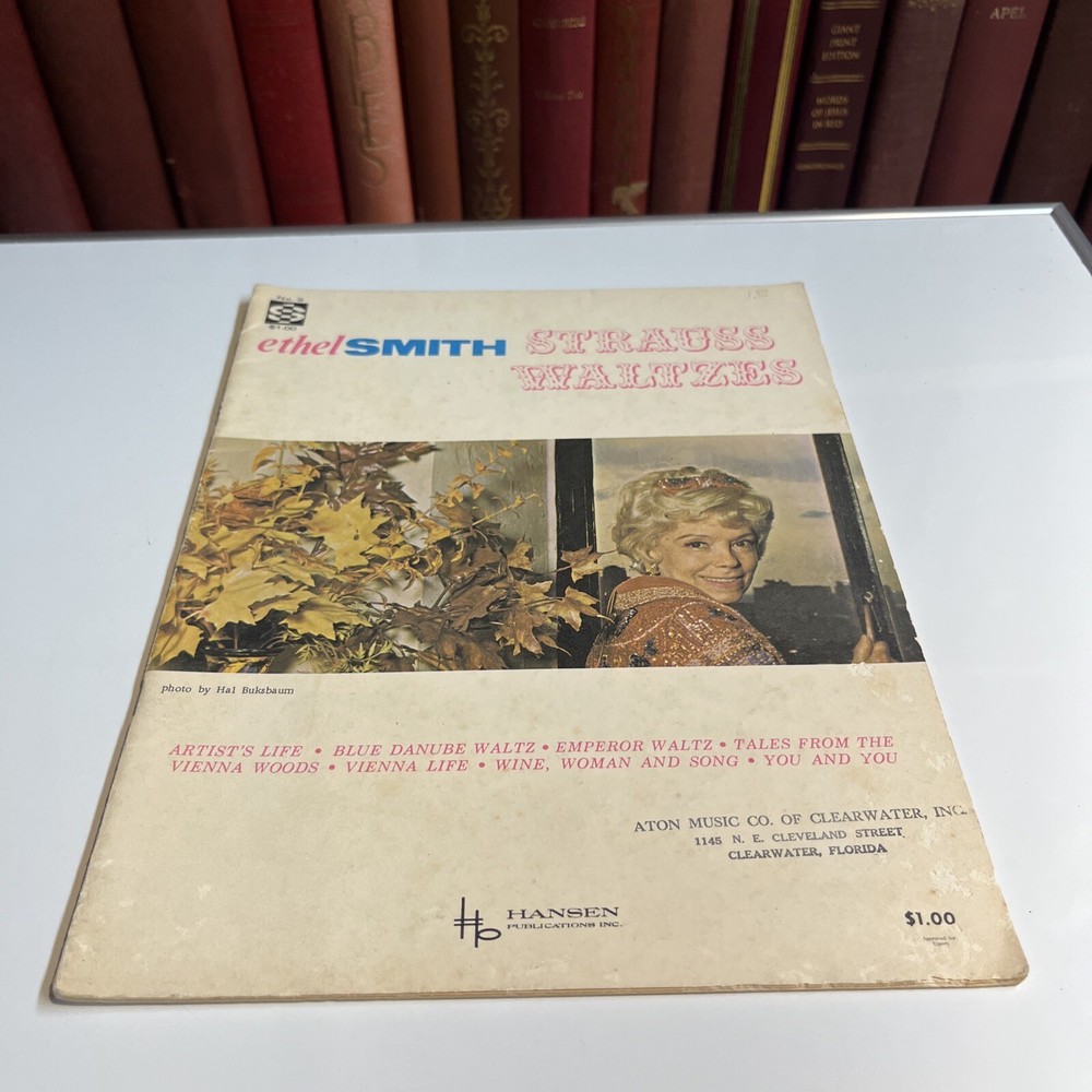 Ethel Smith Strauss Waltzes Hansen Publications