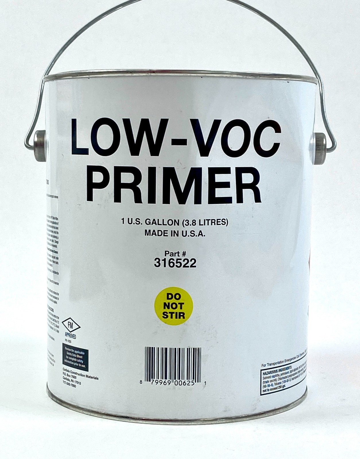 Low VOC Interior Exterior Primer White 316522 1 Gallon for Wall Prep
