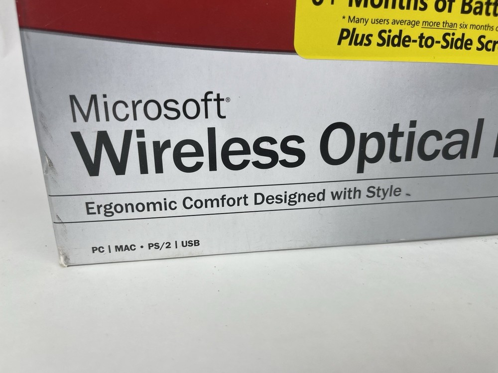 Microsoft Wireless Optical Desktop Pro Keyboard/ Mouse New