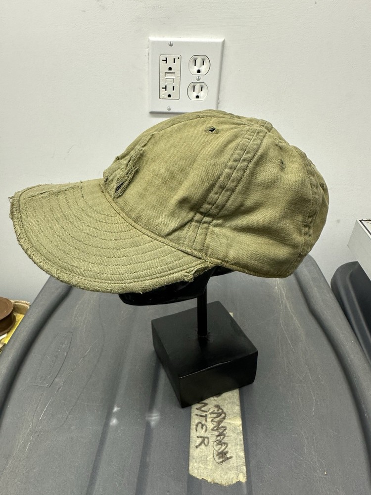 OD Cotton Mechanic’s Cap, Well Used