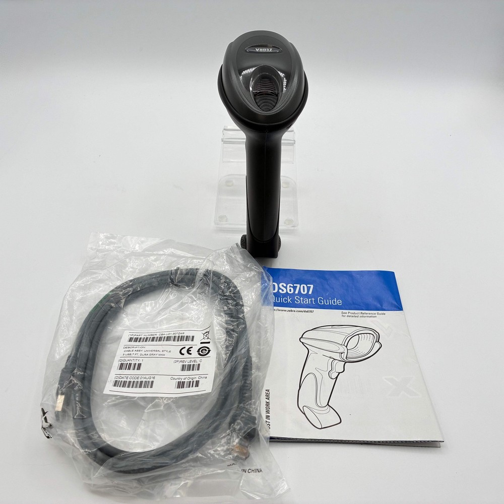 Motorola Symbol 2D Scanner Gray New