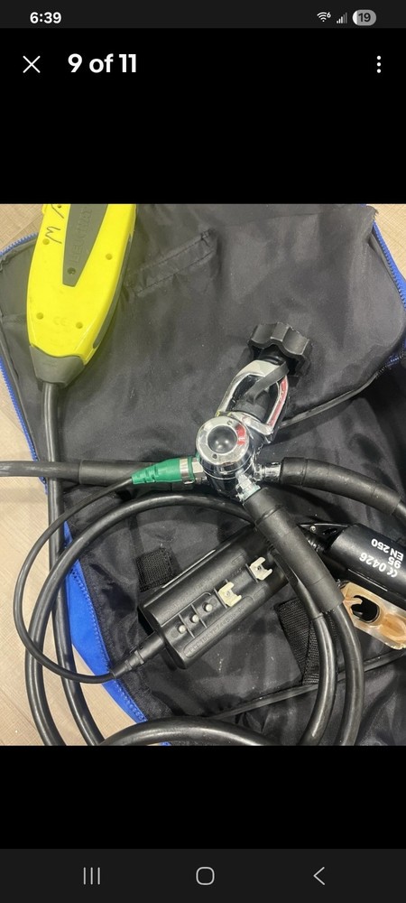 Beuchat Requlator W/ Cocrhen Gemini Dive Computer