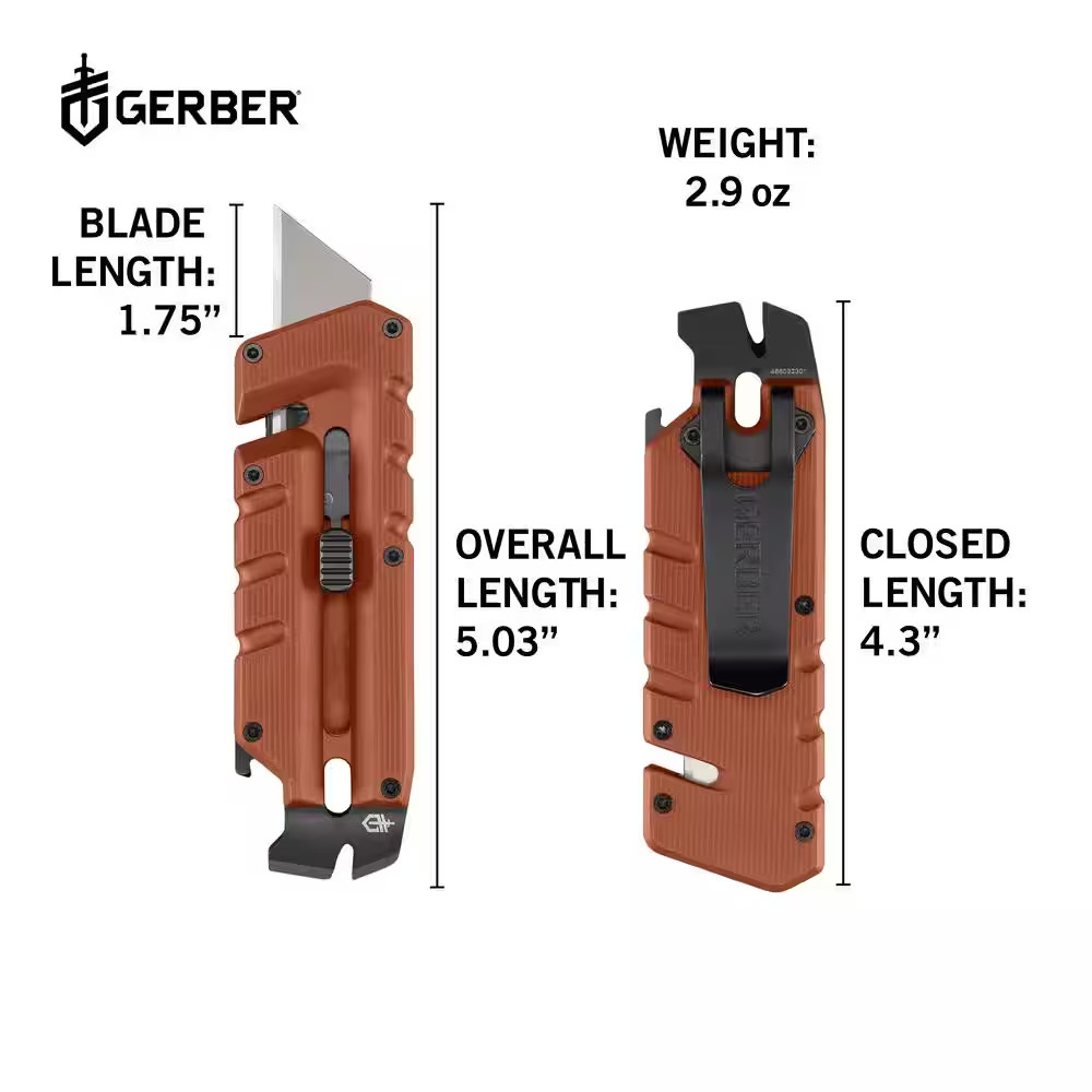 Prybrid 8-In-1 Multi Tool Utility Knife