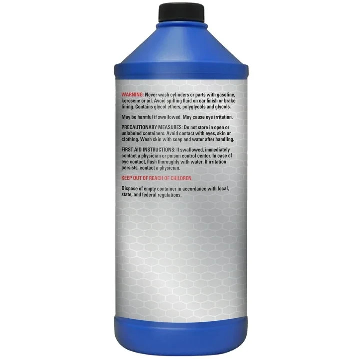 (6 pack) Super Tech DOT 3 Brake Fluid, 32 oz