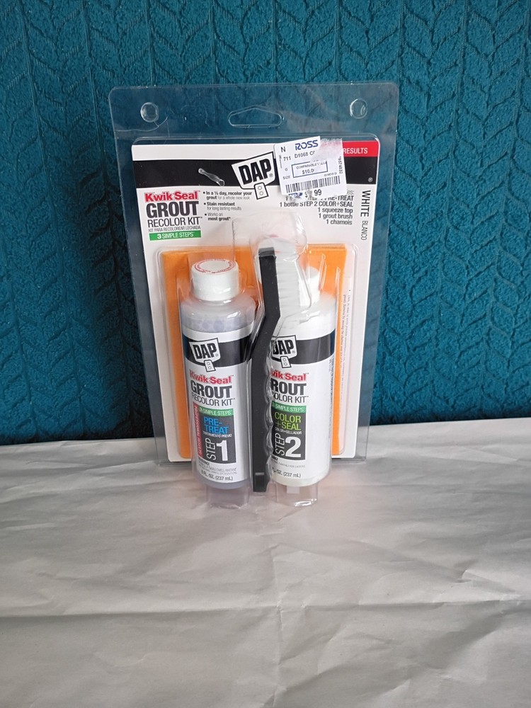 Kwik Seal Grout Recolor Kit -White