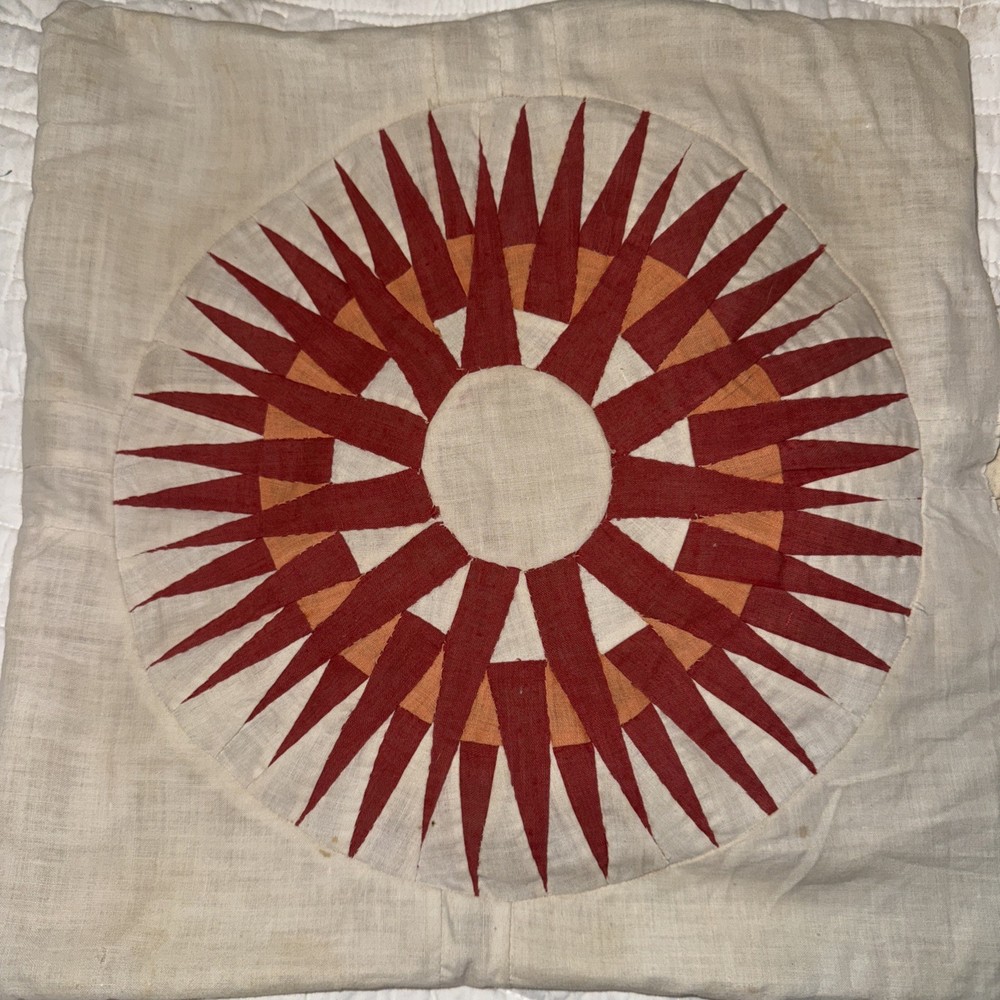 civil war Era Mariners Compass Quilt Block