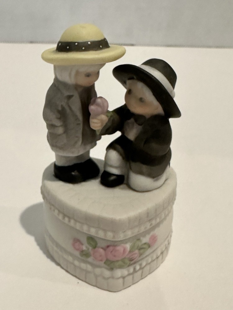 Enesco “Be My One And Only”Proposal Trinket Ring Box