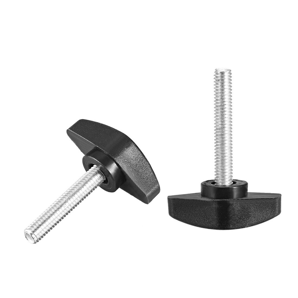 Locking handle screw handles handles handles M6x30mm threaded T shape 2pcs