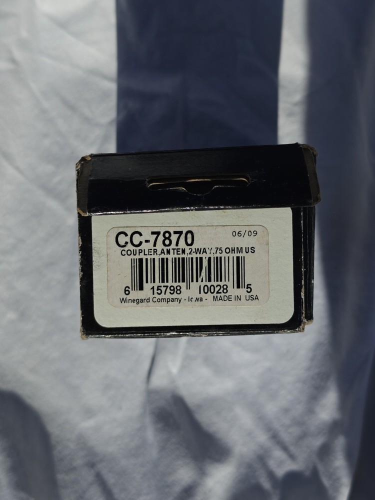 Winegard 2-Way Antenna Coupler CC-7870