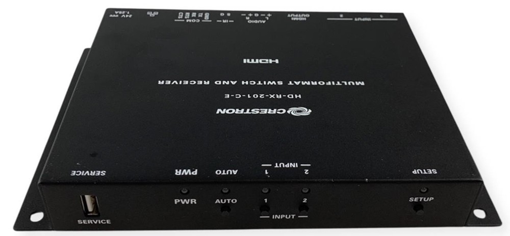 Crestron HD-RX-201-C-E HDMI CATx Multiformat Switch and Receiver