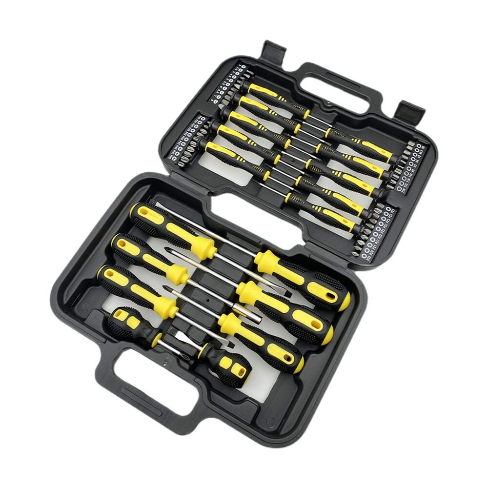 Household Screwdriver Set Torx Slotted Phillips Tools with Organizer Bag
