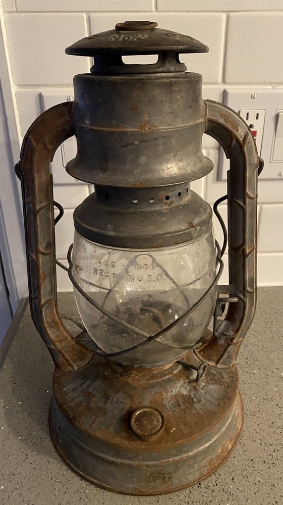 Vintage 1943 Dietz #2 D-Lite Syracuse Code S-9-43