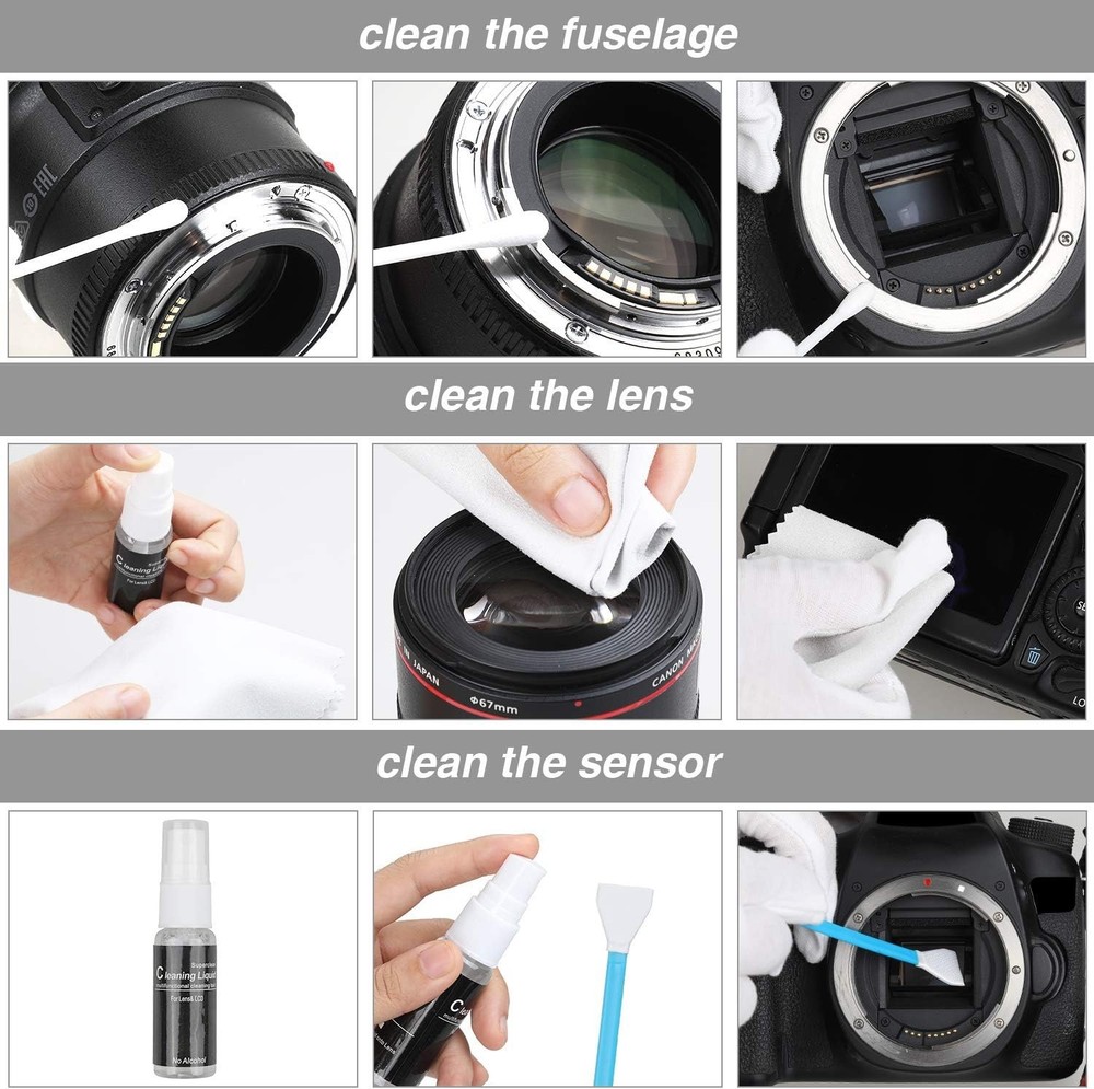 Professional 17-in-1 Camera Cleaning Kit