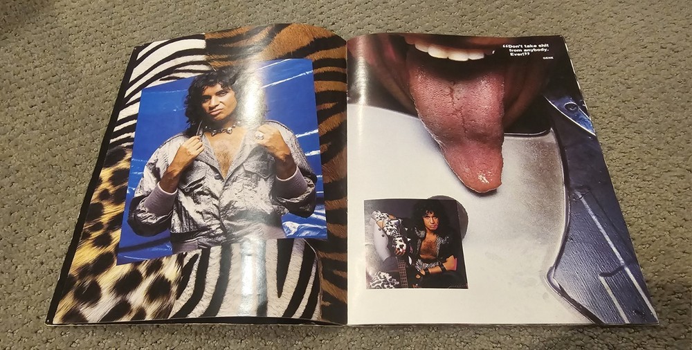 KISS WORLD TOUR 1984-85 TOUR PROGRAM