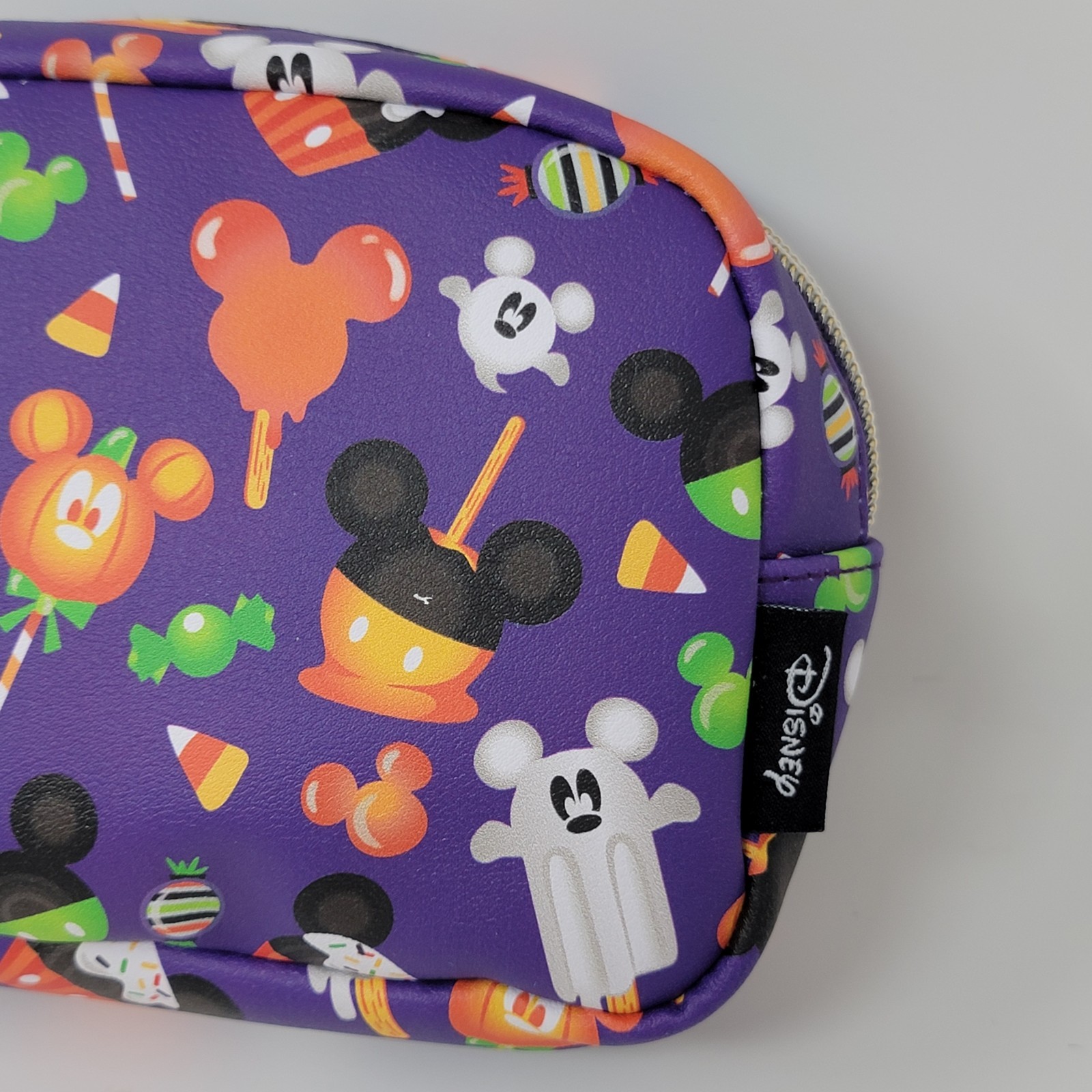 New! Loungefly Disney Mickey Mouse Halloween Treats Makeup Bag Cosmetic Pouch