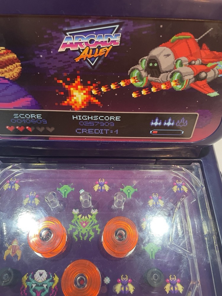 Electronic Arcade Pinball Tabletop Game W/Audio & Display. Tested-Works.