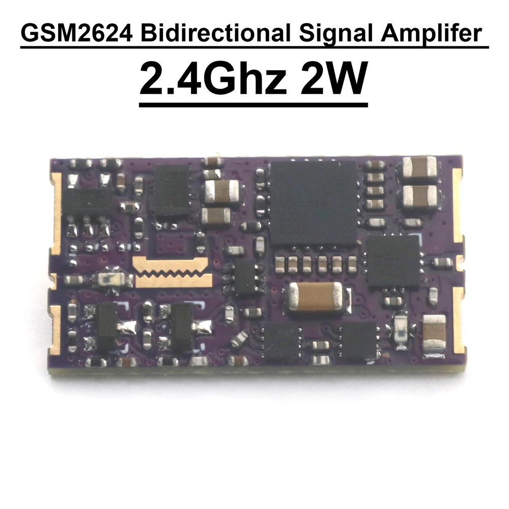 GSM2624 2.4Ghz 2W Bidirectional RF POWER Amplifer Module High Linear Amplifer