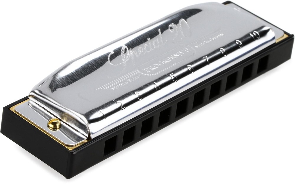 Hohner Special 20 Harmonica - Key of B Flat (3-pack) Bundle