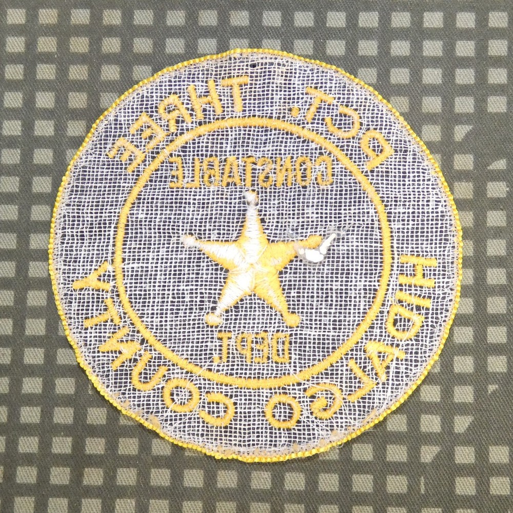 Vintage Hidalgo County Constable's Department Precinct 3 Shoulder Patch (Texas)